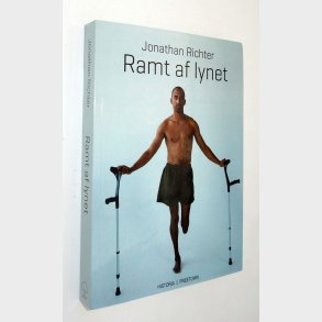 Ramt af lynet: Jonathan Richter (signeret)