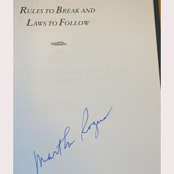 Rules to Break &amp; Laws to Follow