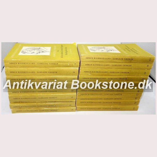 Sren Kierkegaard Samlede Vrker Bind 1-20