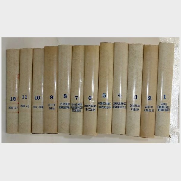 The Encyclopedia of pure Materia Medicine: T.F. Allen (VOL 1-12)