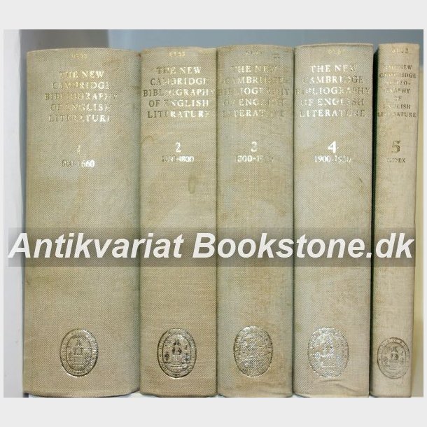 The New Cambridge Bibliography of English Literature Vol 1-5