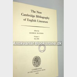 The New Cambridge Bibliography of English Literature Vol 1-5
