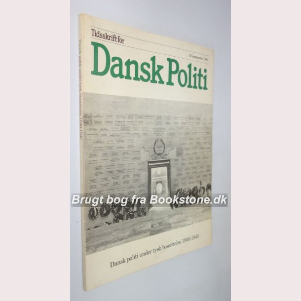 Tidsskrift for Dansk Politi 19. september 1984
