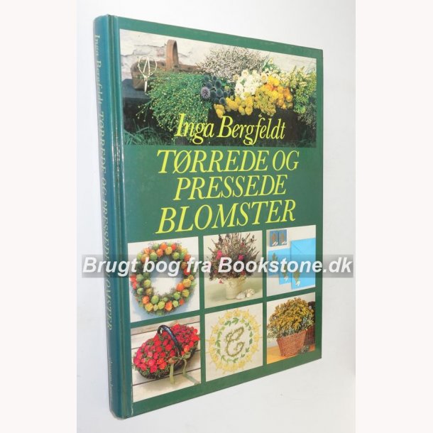 Trrede og pressede blomster