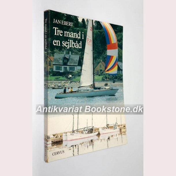 Tre mand i en sejlbd 