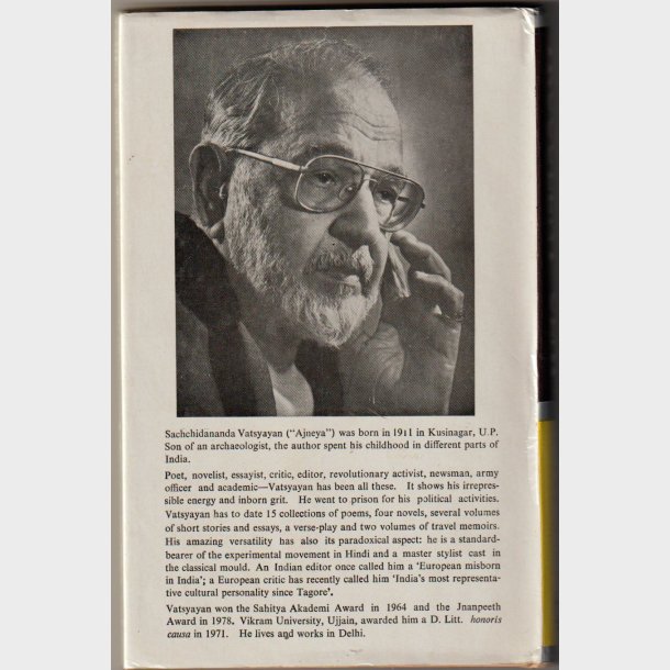 Truculent Clay: Sachchidamada Vatsyayan ("Ajneya")