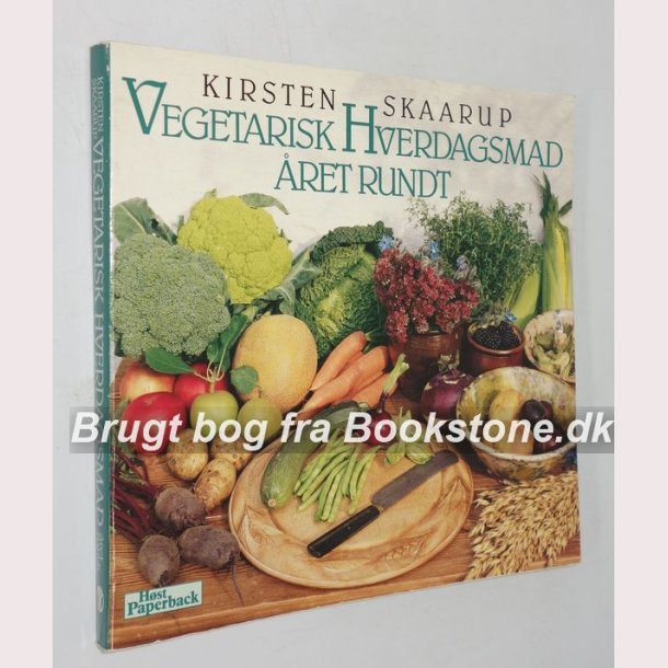 Vegetarisk hverdagsmad ret rundt