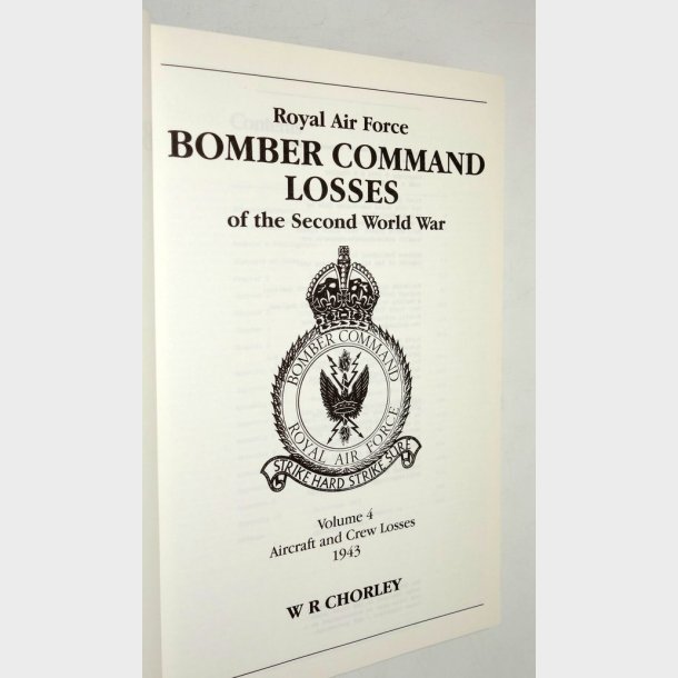 Bomber Command Losses 1943