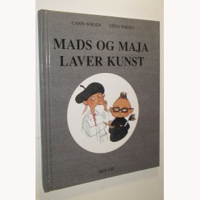 Mads og Maja laver kunst