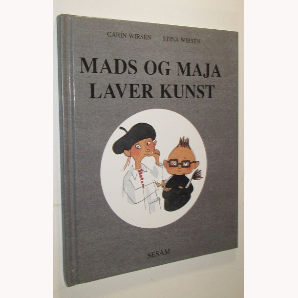 Mads og Maja laver kunst