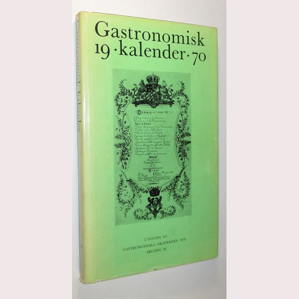 Gastronomisk Kalender 1970