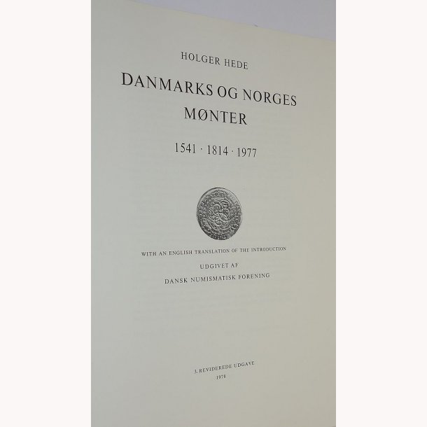 Danmarks og Norges mnter 1541 - 1814 - 1977