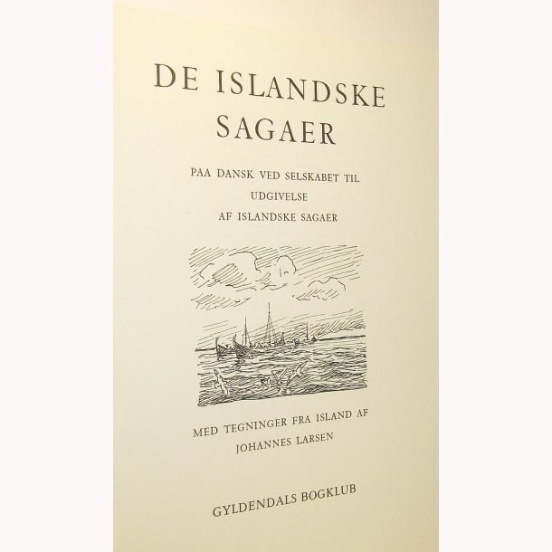 De islandske Sagaer Bind 1-3