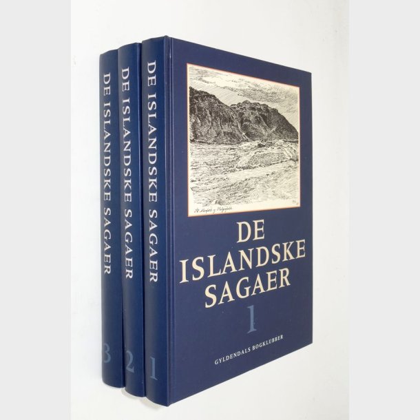 De islandske Sagaer Bind 1-3