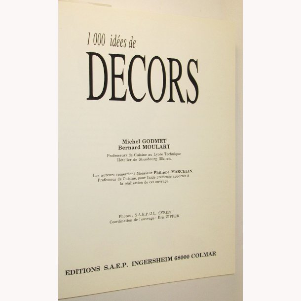 1000 id&eacute;es de Decors