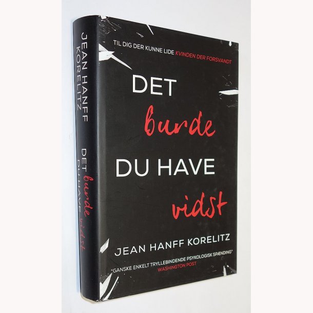 Det burde du have vidst