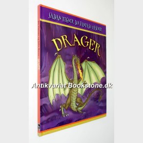 Sdan tegner du fantasy-vsener - Drager 