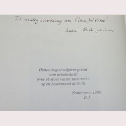 Et liv med heste - signeret