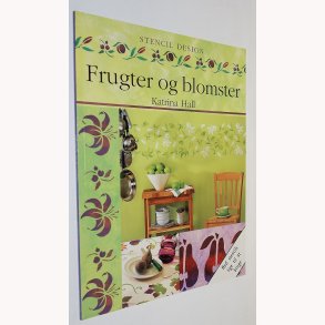 Frugter og blomster - Stencil design