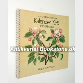 Kalender 1979 - farveplanter: Gerda Bengtsson