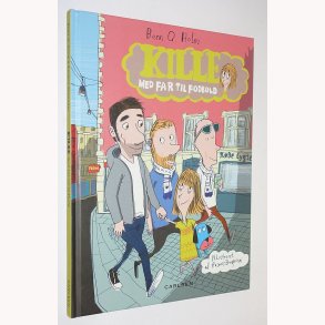 Kille med far til fodbold