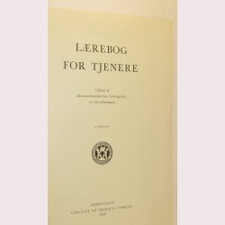 Lrebog for tjenere - 1958