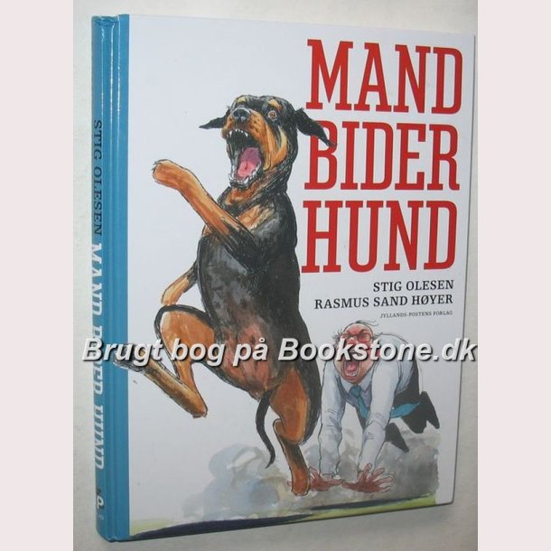 Mand bider hund