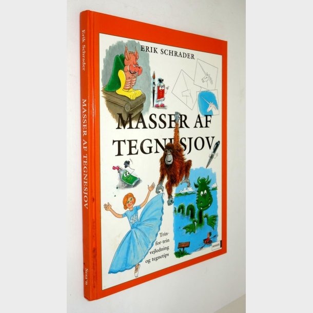 Masser af tegnesjov: Erik Schrader