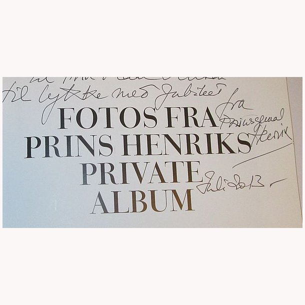 Fotos fra Prins Henriks private album