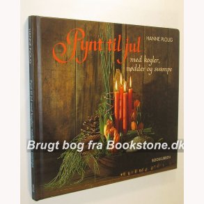 Pynt til jul med kogler, ndder og svampe