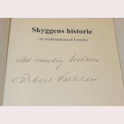 Skyggens historie - signeret