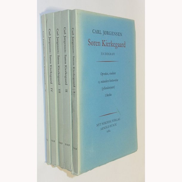 Sren Kierkegaard - en biografi Bind l-V