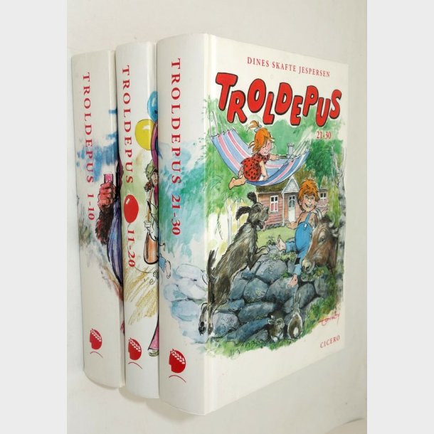 Troldepus 1-30 i tre bind: Dines Skafte Jespersen