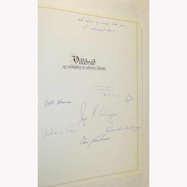 Villibr&aacute;d og veisluf&ouml;ng &uacute;r n&aacute;tt&uacute;ru &Iacute;sland