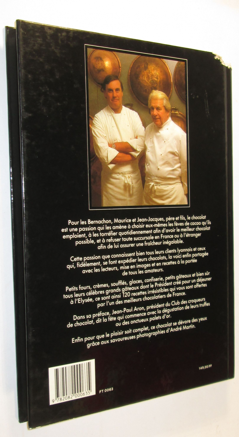 洋書 La Passion du Chocolat by Bernachon Amazon.com: LA PASSION DU CHOCOLAT: 9782082000635: Bernachon